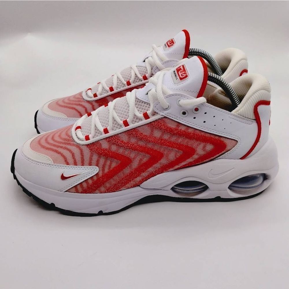 Nike‎ Air Max TW Running Sneakers Mens Size 10 Red White Athletic Shoes - Picture 2 of 8